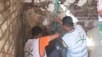 الجيزة: توفير مياه الشرب لـ 30 أسرة في الصف بالتعاون مع منظمة تنموية