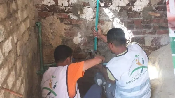 الجيزة: توفير مياه الشرب لـ 30 أسرة في الصف بالتعاون مع منظمة تنموية الجيزة: توفير مياه الشرب لـ 30 أسرة في الصف بالتعاون مع منظمة تنموية