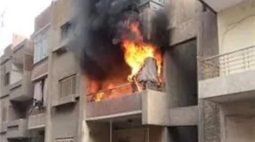 وفاة امرأة جراء حريق في شقة سكنية بمصر الجديدة