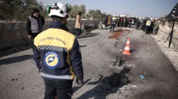 سوريا: مقتل شخصين جراء هجوم طائرة مسيرة “غير معروفة” على دراجة نارية
