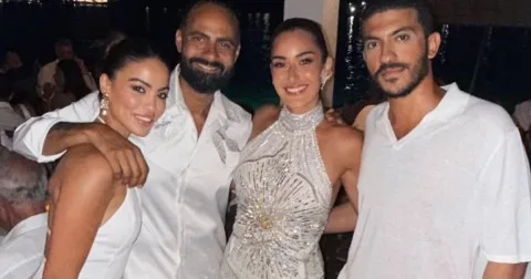 أمينة خليل تبرز في زفافها الثاني باليونان برقص مؤثر مع والدها! 2/2 أمينة خليل تبرز في زفافها الثاني باليونان برقص مؤثر مع والدها! 2/2