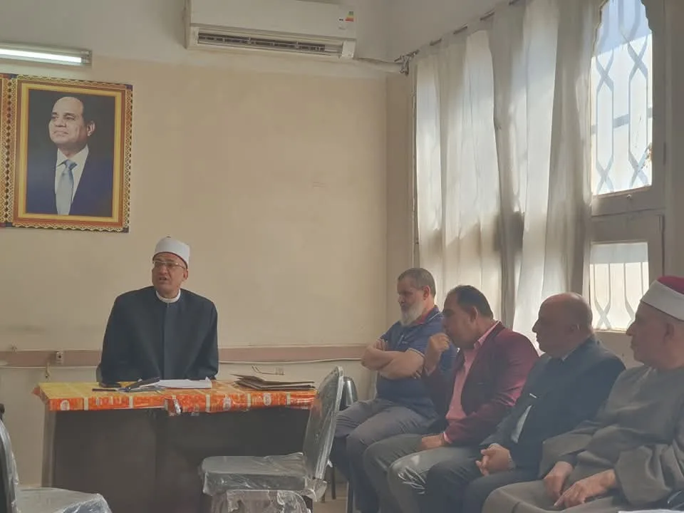 رئيس منطقة الغربية الأزهرية يلتقي لمراجعة خطة العمل المقبلة رئيس منطقة الغربية الأزهرية يلتقي لمراجعة خطة العمل المقبلة