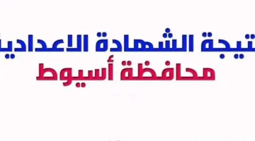 نتائج الصف الإعدادي لعام 2025 في محافظة أسيوط على الموقع الرسمي للبوابة الإلكترونية باستخدام رقم الجلوس