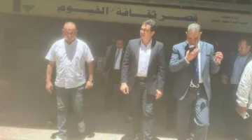 وزير الثقافة يزور قصر ثقافة الفيوم لمتابعة تقدم مشروع التطوير وتحسين الكفاءة