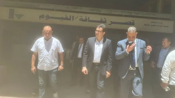 هنو يراقب تقدم تطوير قصر ثقافة الفيوم ويؤكد على أهمية تسريع خطوات العمل هنو يراقب تقدم تطوير قصر ثقافة الفيوم ويؤكد على أهمية تسريع خطوات العمل