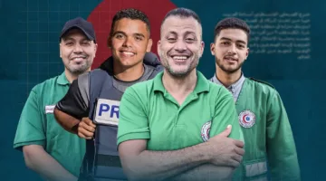 المركز الوطني للصحافة يندد باغتيال صحفي وثلاثة مسعفين في غزة