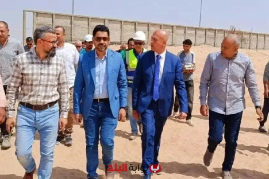 وزير الإسكان يطلع على مشاريع البنية التحتية في مدينة العبور الجديدة وزير الإسكان يطلع على مشاريع البنية التحتية في مدينة العبور الجديدة