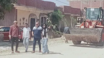 محافظ الإسماعيلية يشرف على تنفيذ عمليات الإزالة لتوسيع طريق المحطة