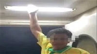 من هو الشاب الذي قام بخلع مصباح القطار الروسي بعد اعتقاله؟