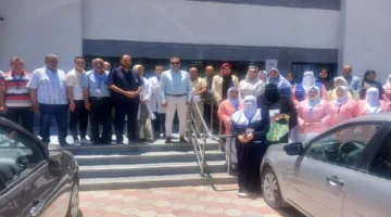 مدير صحة البحيرة يراقب تحضيرات وحدة طب الأسرة في الملقة للاعتماد على التأمين الصحي الشامل.