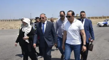 محافظ بورسعيد يتفقد ميدانيًا مراحل تنفيذ مشروع بناء جسر جديد