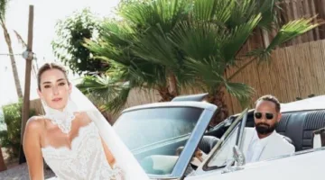 أمينة خليل تتربّع على قائمة المواضيع الأكثر تداولًا بعد عرض صور زفافها في اليونان