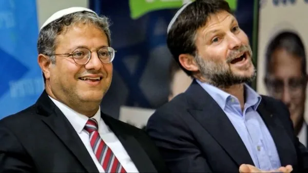 عقوبات أوروبية على بن جفير وسموتريتش بسبب تحريضهما على العنف ضد الفلسطينيين عقوبات أوروبية على بن جفير وسموتريتش بسبب تحريضهما على العنف ضد الفلسطينيين