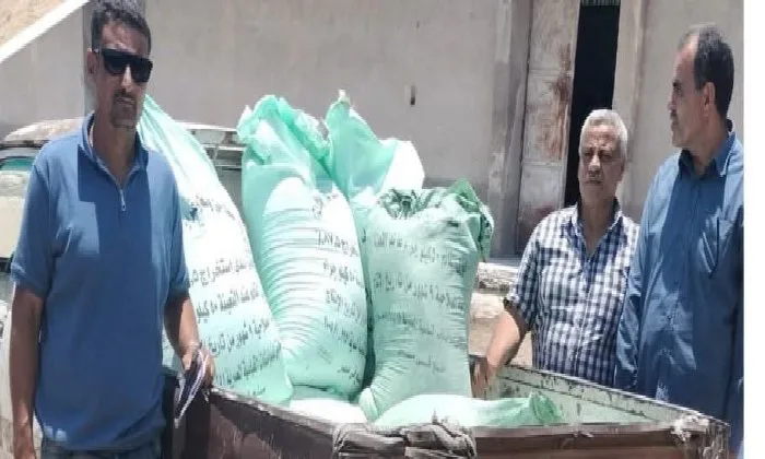 إحباط تهريب 500 كيلوغرام من الدقيق المدعم إلى السوق السوداء في مركز بدر بالبحيرة إحباط تهريب 500 كيلوغرام من الدقيق المدعم إلى السوق السوداء في مركز بدر بالبحيرة