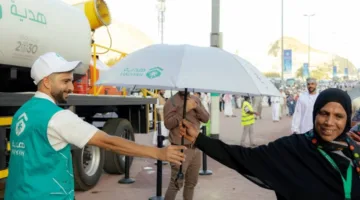 أربعون ألف هدية من قاطرة هدية لتكريم حجاج بيت الله الحرام