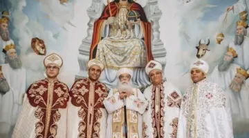 تعيين أربعة كهنة جدد في إيبارشية 6 أكتوبر وأوسيم .. صور