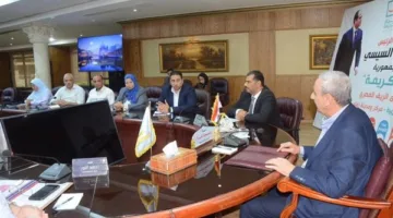 اجتماع شامل لمحافظ الغربية مع رؤساء المراكز والمدن… تعرف على التفاصيل
