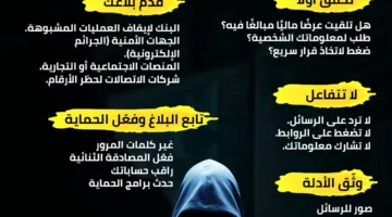 تعرضت لعملية احتيال: خمس طرق لحماية أموالك | إنفوجرافيك