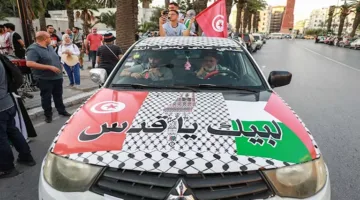 قافلة التضامن تصل إلى الزاوية في ليبيا سعيًا لكسر الحصار على غزة