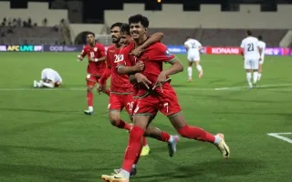 عمان تقترب من التأهل الآسيوي بتعادلها مع فلسطين