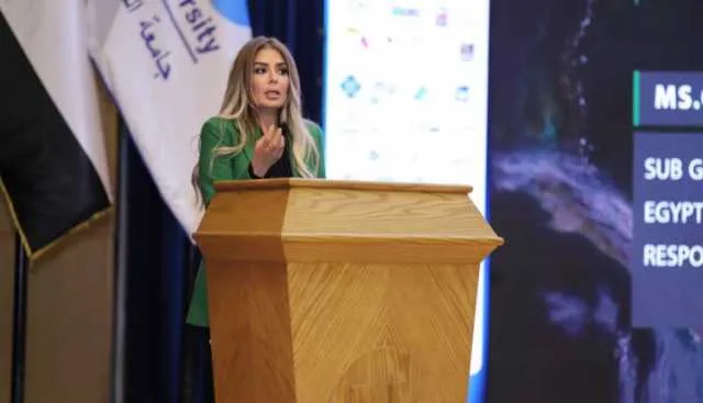 وكيل محافظ البنك المركزي المعني بالمسؤولية الاجتماعية يشارك في مؤتمر المناخ والبيئة الدولي 2025 وكيل محافظ البنك المركزي المعني بالمسؤولية الاجتماعية يشارك في مؤتمر المناخ والبيئة الدولي 2025