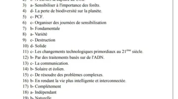 الاختبارات التجريبية للتاريخ للثانوية العامة 2025: الإجابات النموذجية من 6 إلى 10.