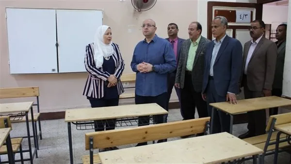محافظ بني سويف يراجع استعدادات لجان امتحانات الثانوية العامة محافظ بني سويف يراجع استعدادات لجان امتحانات الثانوية العامة