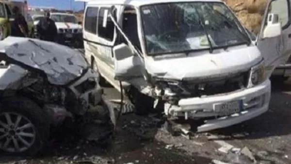 إصابة 7 أفراد جراء انقلاب سيارة على كوبرى قها إصابة 7 أفراد جراء انقلاب سيارة على كوبرى قها