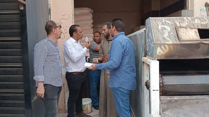 إجراءات قوية ضد مخالفات المواصفات في المنيا: إنتاج خبز بوزن غير كافٍ وسوء نظافة أدوات العجن إجراءات قوية ضد مخالفات المواصفات في المنيا: إنتاج خبز بوزن غير كافٍ وسوء نظافة أدوات العجن