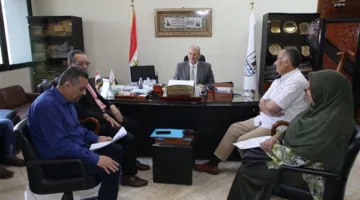 لجنة متابعة تحصيل مستحقات الدولة لمشاريع الصرف الزراعي المُغطى في بني سويف تستمر في نشاطها