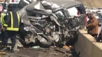 إصابة 3 أشخاص في حادث تصادم بين سيارة خاصة ودراجة نارية على الطريق الدائري في الفيوم