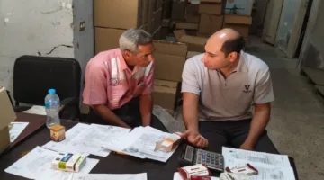 ضبط 35 ألف عبوة من الأدوية البشرية غير المصرح بها في مستودع بطنطا