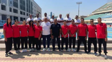 فريق السباحة بالزعانف يجري التحضيرات لبطولة العالم في اليونان