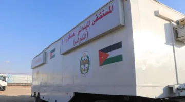 اعتداء عسكري على مستشفى ميداني في جنوب قطاع غزة بإشراف أردني