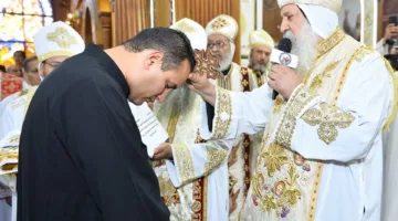 تعيين كاهن جديد في كنيسة “مارجرجس” بيلا | صور