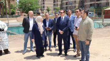 محافظ المنوفية يقوم بجولة تفقدية في المدارس الحديثة في أحياء شرق وغرب شبين الكوم