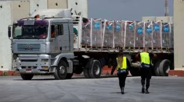 إسرائيل: دخول 108 شاحنات تحمل مساعدات إنسانية إلى غزة