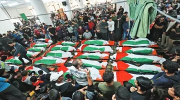 43 شهيدًا جراء نيران الاحتلال في قطاع غزة منذ فجر اليوم، بينهم 26 من المنتظرين للمساعدات