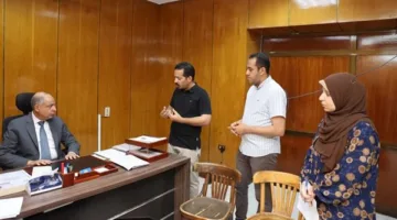 أخبار جولات محافظ المنيا لمراجعة إجراءات تقنين أراضي الدولة