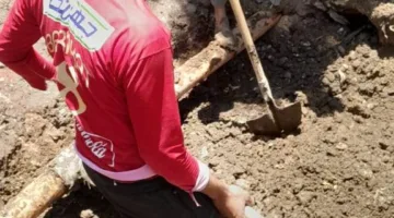 محافظ المنيا: صيانة خط الغاز الطبيعي في سكة تلة بدون انقطاع الخدمة عن السكان.. صور