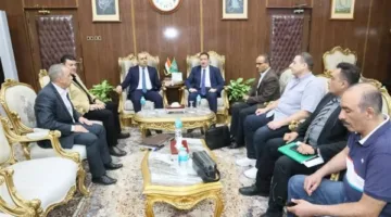 بحثوا قضايا رئيسية.. تفاصيل اجتماع محافظ المنوفية مع وفد من وزارة البيئة