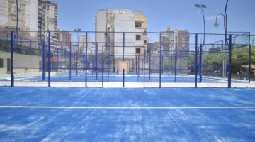 وزير الشباب والرياضة يطلق مجمع الملاعب الدولية الجديد لرياضة البادل تنس في نادي سبورتنج بالإسكندرية
