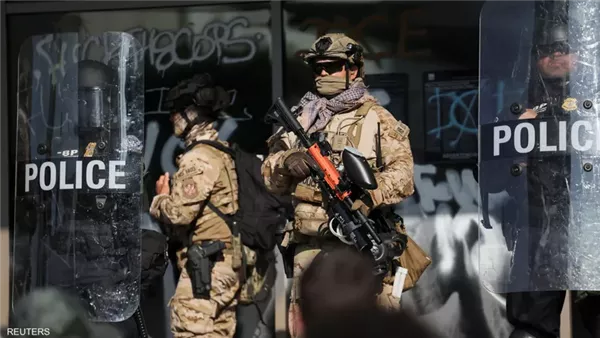 خبير في العلاقات الدولية: نشر الحرس الوطني في كاليفورنيا دون موافقة الحاكم يعد تصعيدًا غير مسبوق خبير في العلاقات الدولية: نشر الحرس الوطني في كاليفورنيا دون موافقة الحاكم يعد تصعيدًا غير مسبوق