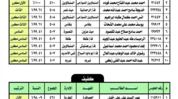 رسميًا.. الكشف عن قائمة الأوائل في الشهادة الإعدادية الأزهرية بمحافظة الدقهلية لعام 2025