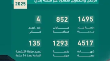 أمانة المدينة المنورة تصدر أكثر من 4500 شهادة صحية و1200 رخصة مهنية