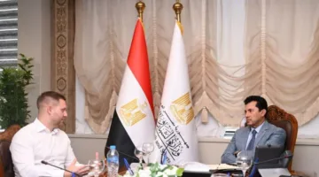 وزير الرياضة يلتقي بمسؤولي شركة ألمانية لاستكشاف طرق تسويق المعسكرات الرياضية في شرم الشيخ