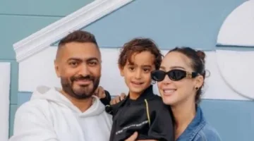 تامر حسني يوضح تفاصيل صحة ابنه بعد نقله إلى المستشفى «صورة»