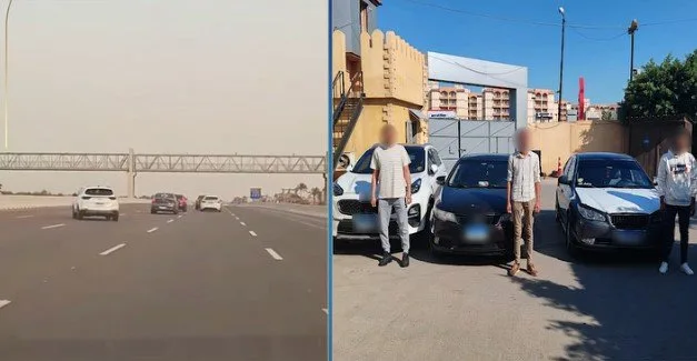 الداخلية تكشف تفاصيل استعراض ثلاثة سائقين لسياراتهم في العامرية بالإسكندرية الداخلية تكشف تفاصيل استعراض ثلاثة سائقين لسياراتهم في العامرية بالإسكندرية