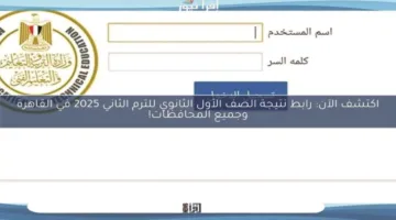 عاجل: تحقق الآن من نتيجة الصف الأول الثانوي 2025 برقم الجلوس في جميع المحافظات.