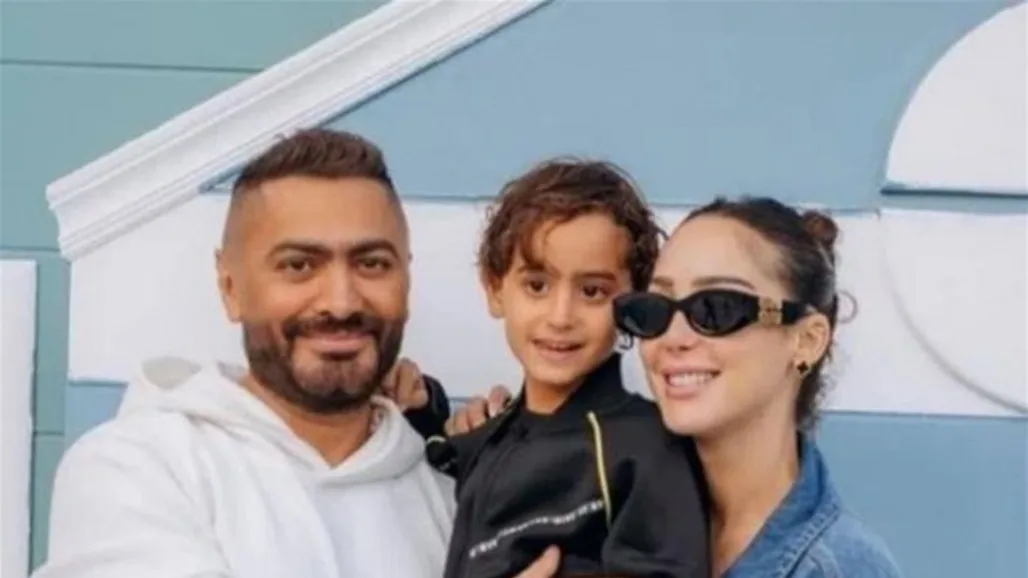 تامر حسني يتوجه بالدعاء لابنه آدم بعد أحمد زاهر. تامر حسني يتوجه بالدعاء لابنه آدم بعد أحمد زاهر.